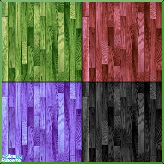 The Sims Resource - Playtime Wood Stain 4-Pack Part 2